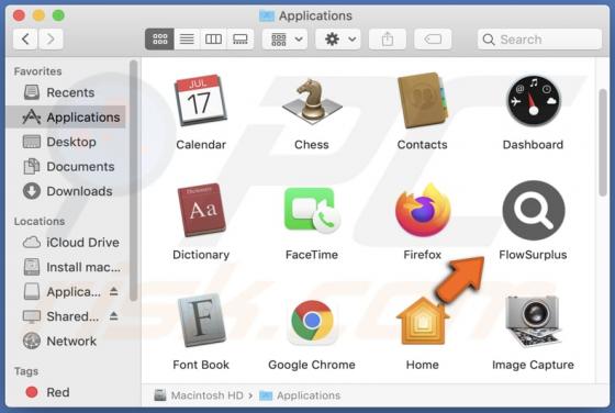 FlowSurplus Adware (Mac)