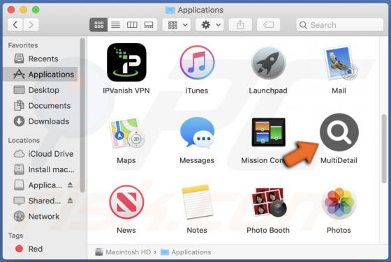 MultiDetail Adware (Mac)