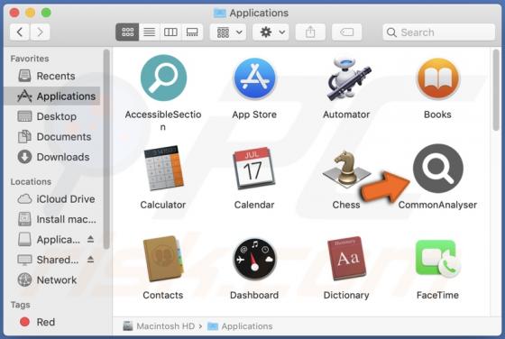 CommonAnalyser Adware (Mac)