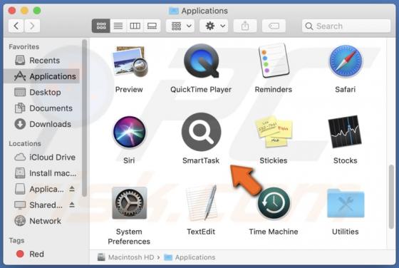 SmartTask Adware (Mac)