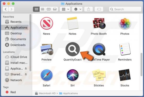 QuantityExact Adware (Mac)