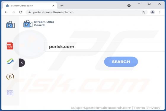 StreamUltraSearch Browser Hijacker
