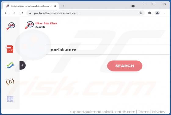UltraADSBlockSearch Browser Hijacker