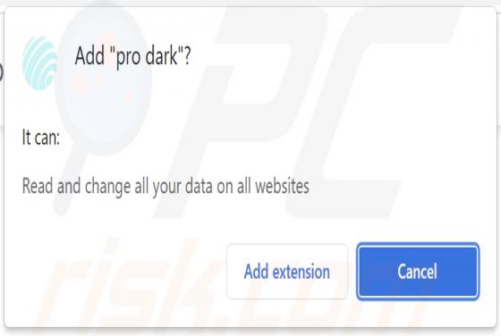 Pro Dark Adware