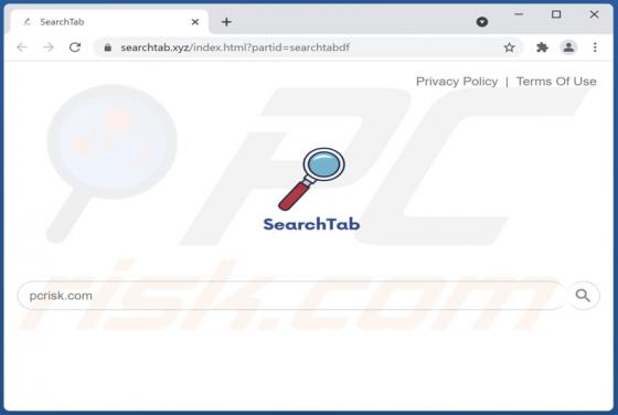 SearchTab Default Search Browser Hijacker