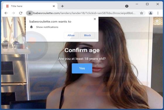 Babesroulette.com Ads