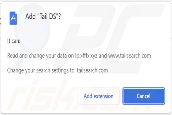 Tail DS Browser Hijacker