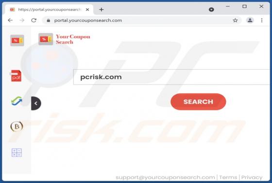 YourCouponSearch Browser Hijacker