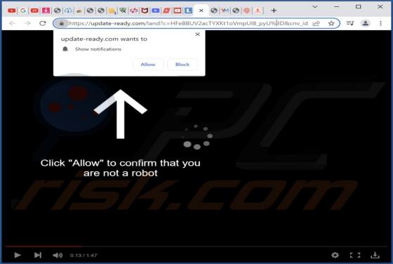 Update-ready.com Ads