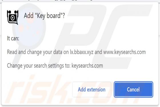 Key Board Browser Hijacker