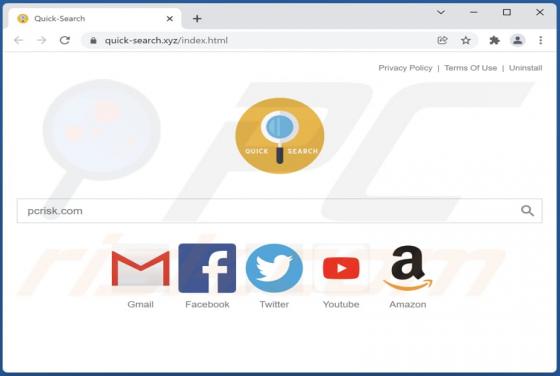 Quick-Search Default Search Browser Hijacker