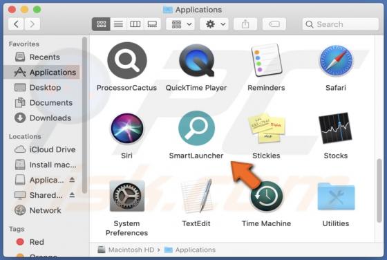 SmartLauncher Adware (Mac)
