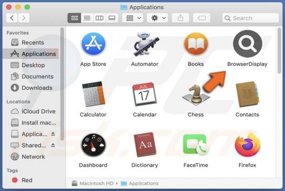 BrowserDisplay Adware (Mac)