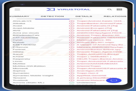 Fakecalls Trojan (Android)