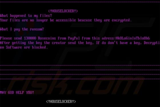 HOUSELOCKER Ransomware