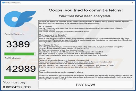 OnlyFans Ransomware