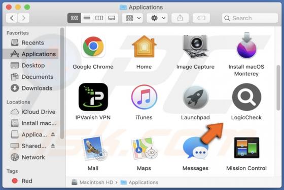LogicCheck Adware (Mac)
