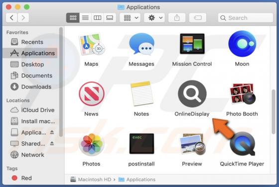 OnlineDisplay Adware (Mac)
