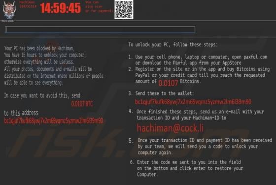 Hachiman Screenlocker