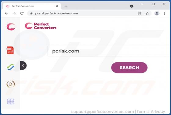 PerfectConverters Browser Hijacker