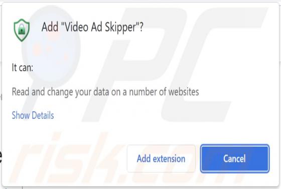 Video Ad Skipper Adware