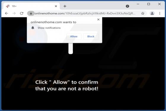 Onlinenothome.com Ads