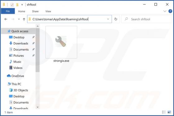 Strongix.exe Malware