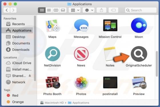OriginalScheduler Adware (Mac)