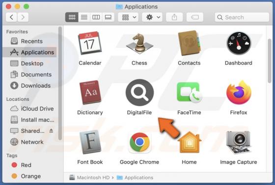 DigitalFile Adware (Mac)