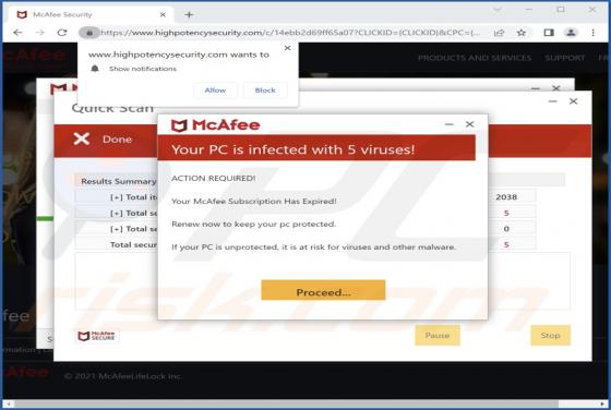 Highpotencysecurity.com Ads