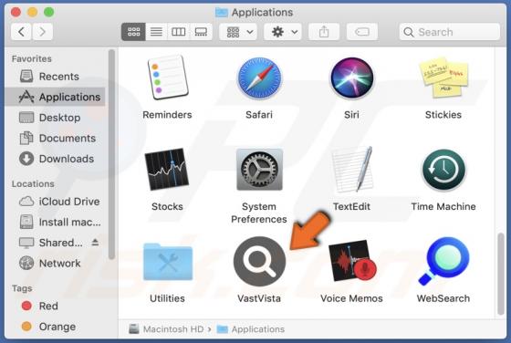 VastVista Adware (Mac)