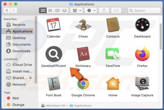 DevelopEfficient Adware (Mac)