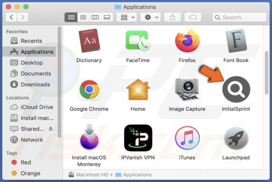 InitialSprint Adware (Mac)