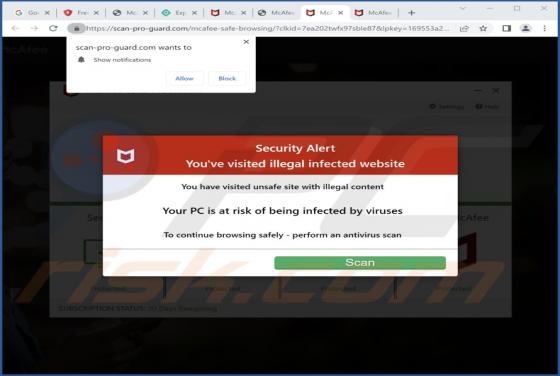 Scan-pro-guard.com Ads