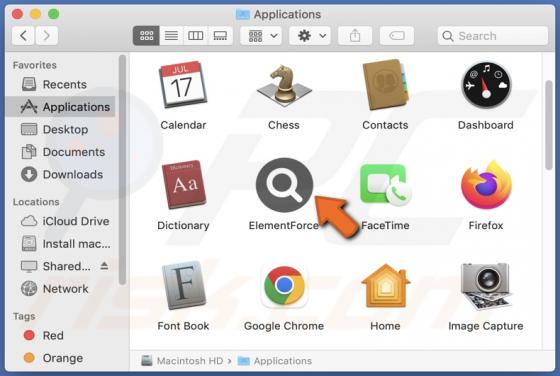 ElementForce Adware (Mac)