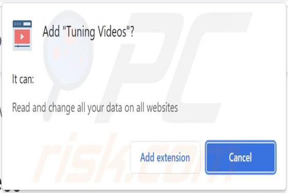 Tuning Videos Adware