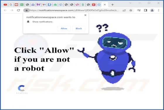 Notificationnewsspace.com Ads