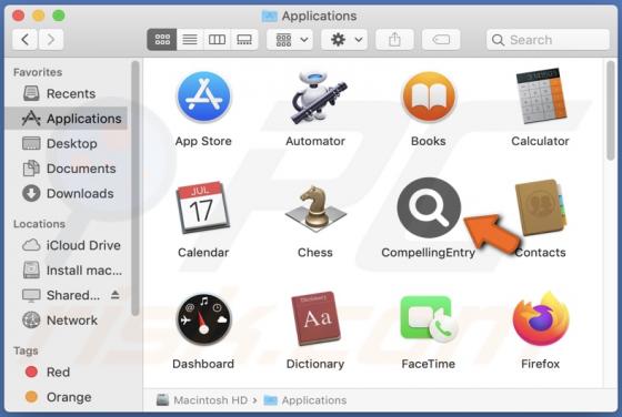 CompellingEntry Adware (Mac)