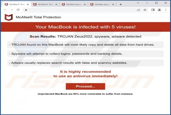 Your MacBook Is Infected With 5 Viruses! POP-UP Scam (Mac)