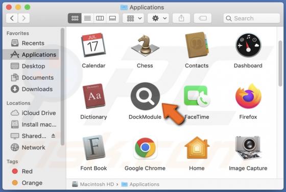 DockModule Adware (Mac)