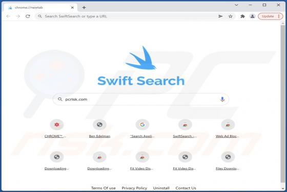 SwiftSearch Browser Hijacker