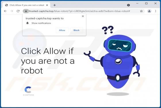 Trusted-captcha.top Ads