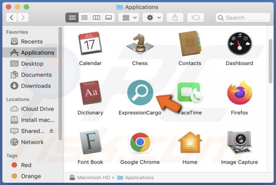ExpressionCargo Adware (Mac)