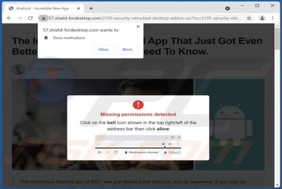 Shield-fordesktop.com Ads