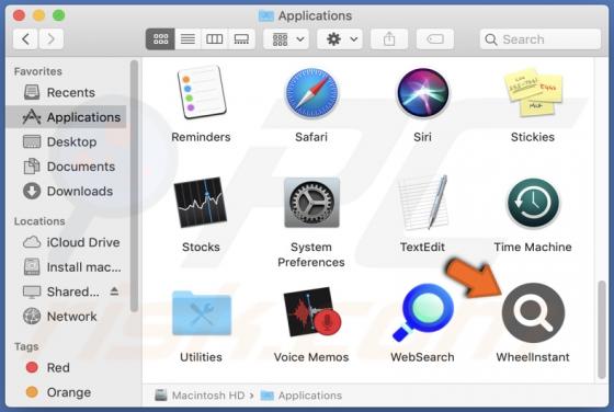 WheelInstant Adware (Mac)