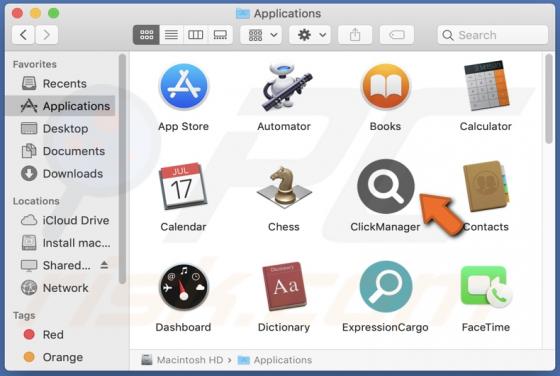 ClickManager Adware (Mac)