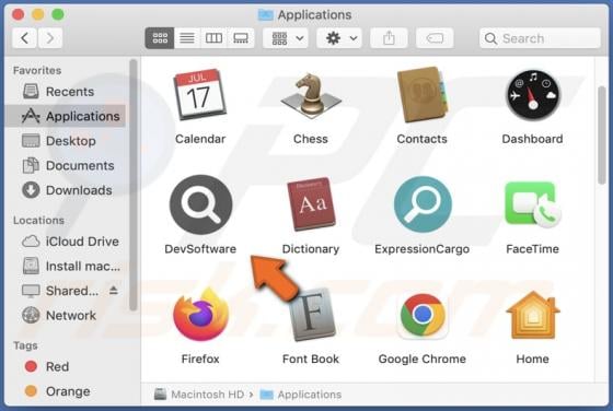 DevSoftware Adware (Mac)