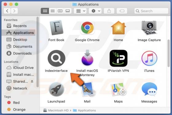 IndexInterface Adware (Mac)