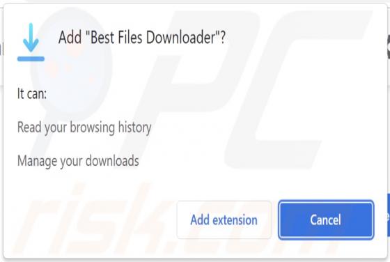 Best Files Downloader Adware