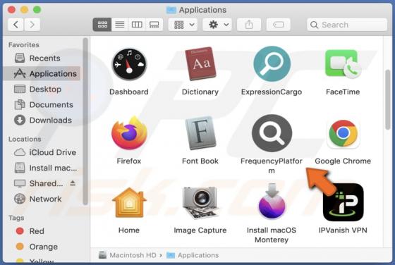 FrequencyPlatform Adware (Mac)